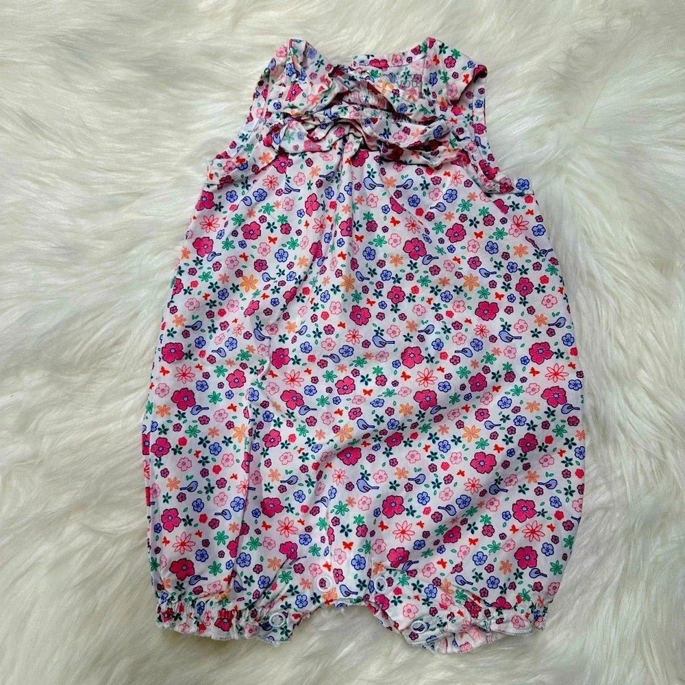 5/$30 Carter’s 3m Baby Girl Floral Bubble Romper​